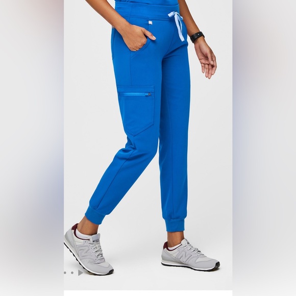 Figs Zamora Scrub Pants Royal Blue - Picture 1 of 2